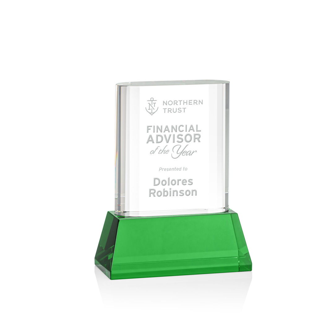 Merit Award on Base - Green 8