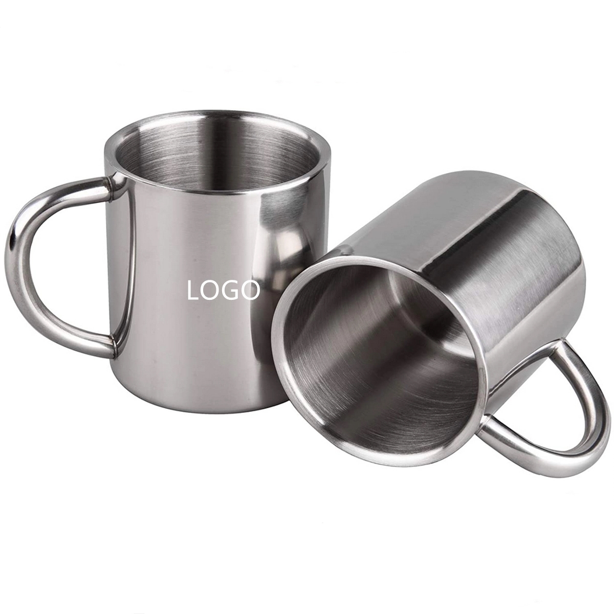 7.5Oz/220Ml Stainless Steel Mug With Handle 4