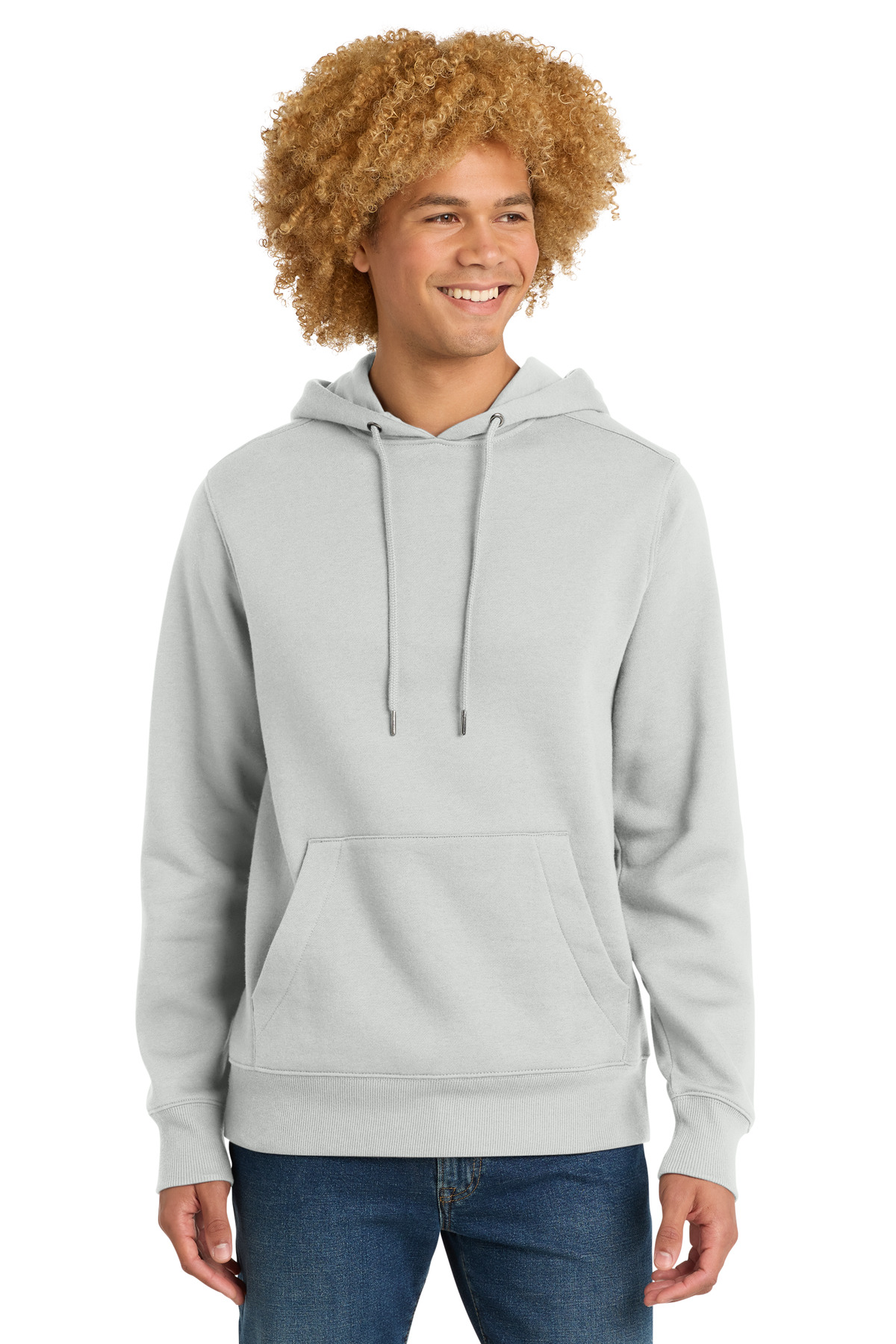 District Perfect Weight Fleece Hoodie DT1101 100