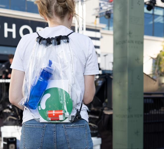 Phoenix Clear Drawstring Backpack 21