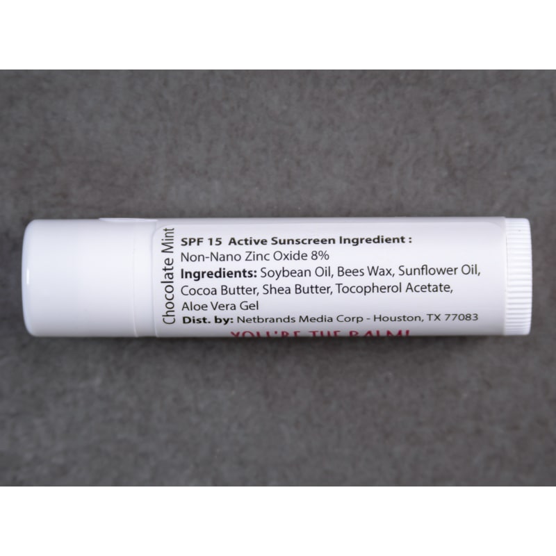 Custom SPF 15 Beeswax Lip Balms - Full Color 52