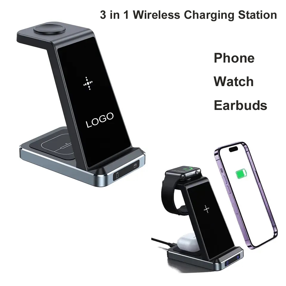 3 in 1 Wireless Charging Station 3