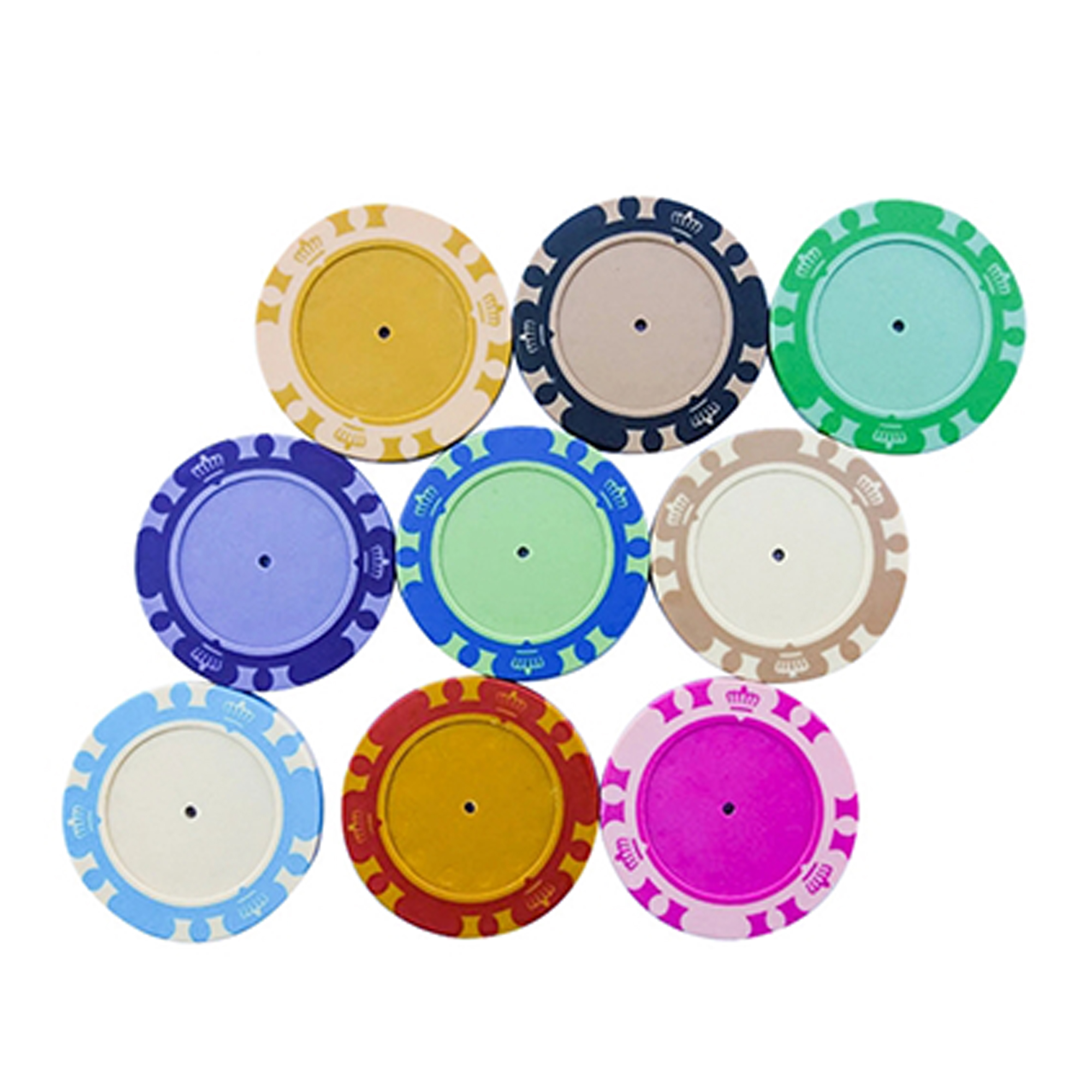 Durable Nash Clay Poker Chips 3