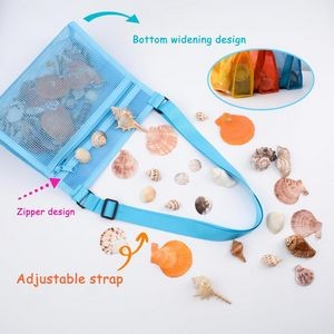 3 Color Folding Beach Shell Bag 6