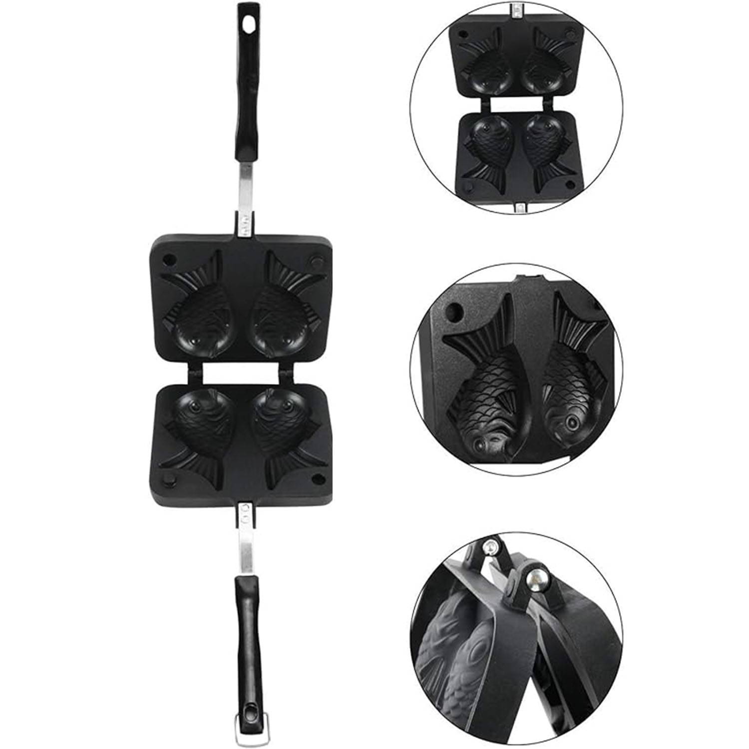 Fish Shape Waffle Baking Mold 4