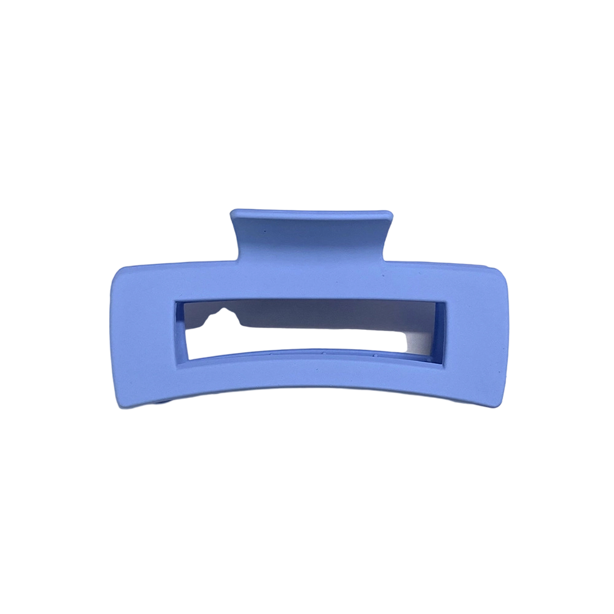 Matte Plastic Square Hair Clip With Strong Spring 8