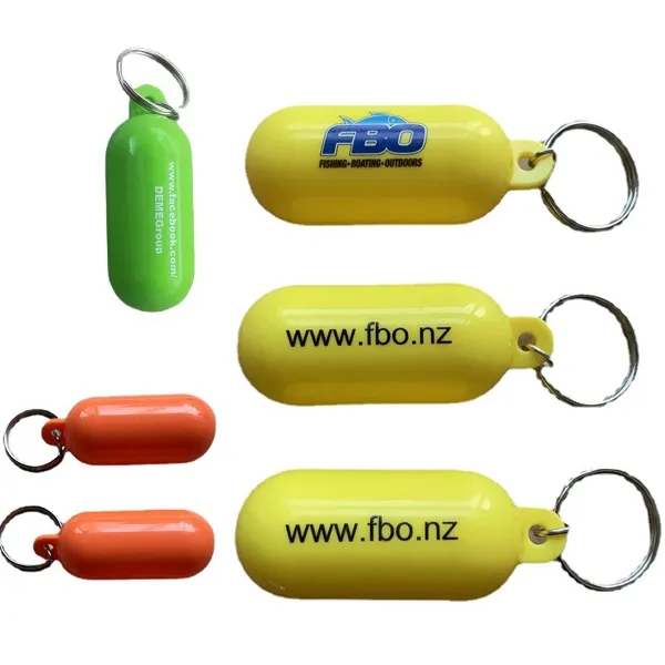 Plastic Floating Keychain 2