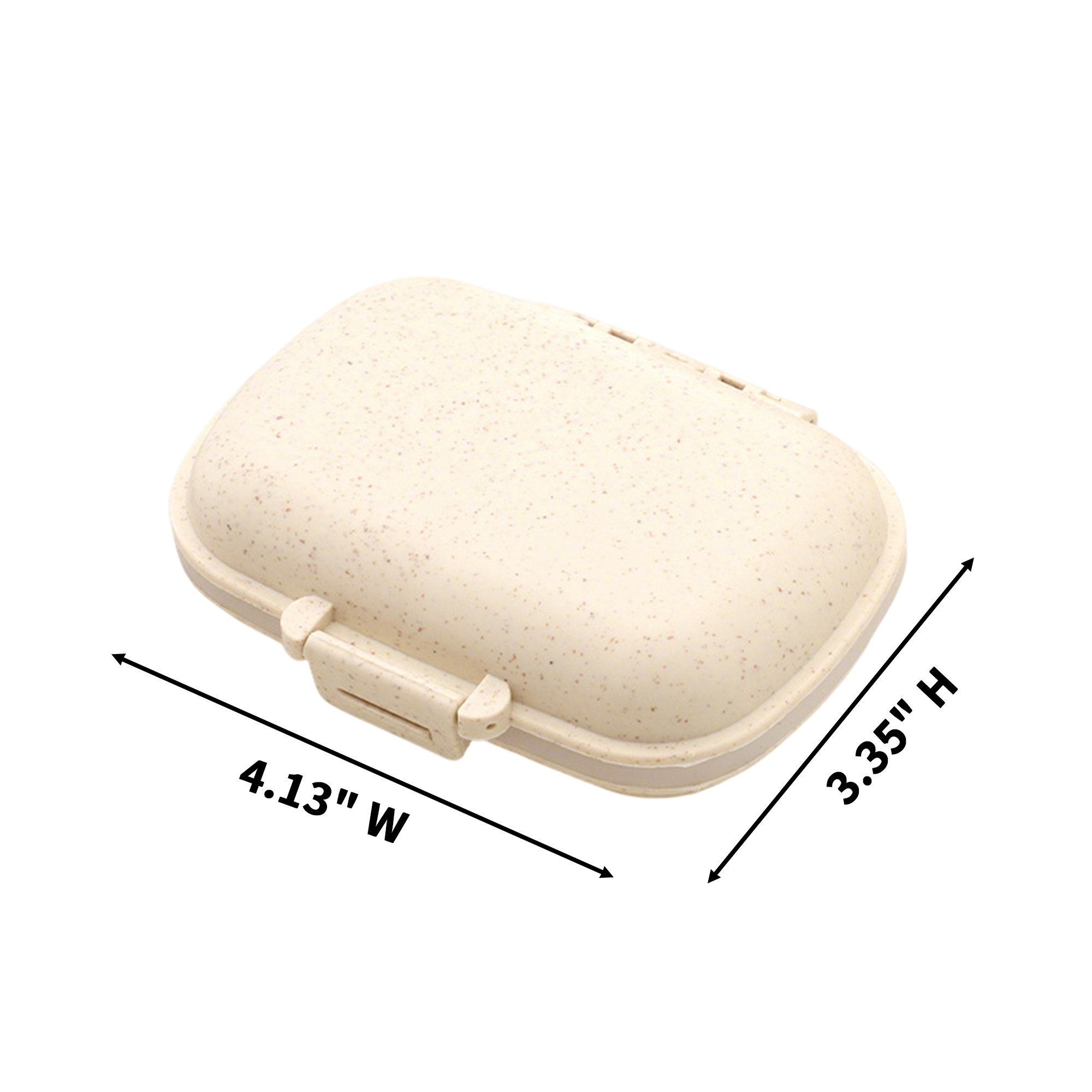 Food Grade Plastic Eight Compartment Pill Organizer 11