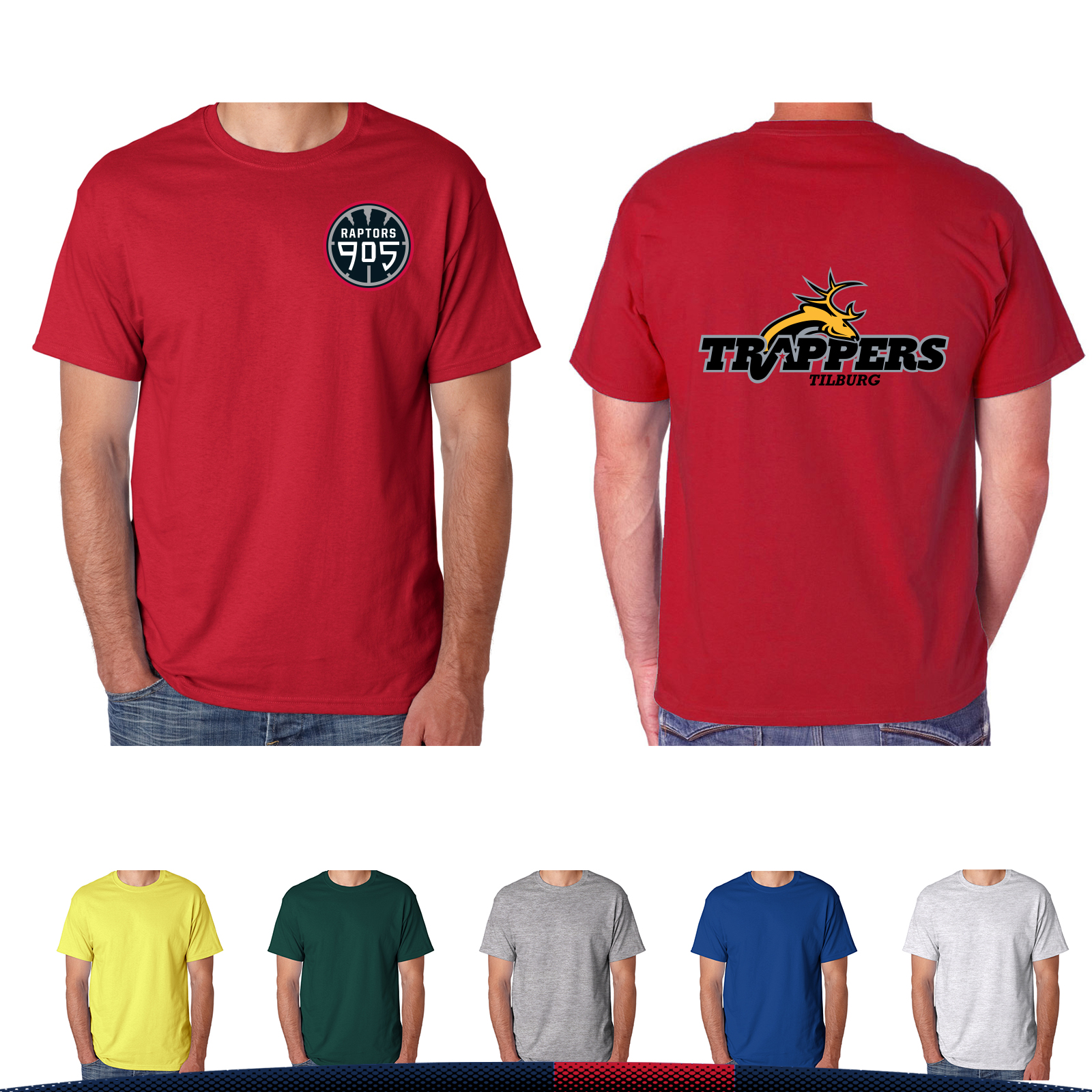 Hanes® 5.2 oz. 100% Cotton Men's Tees 2