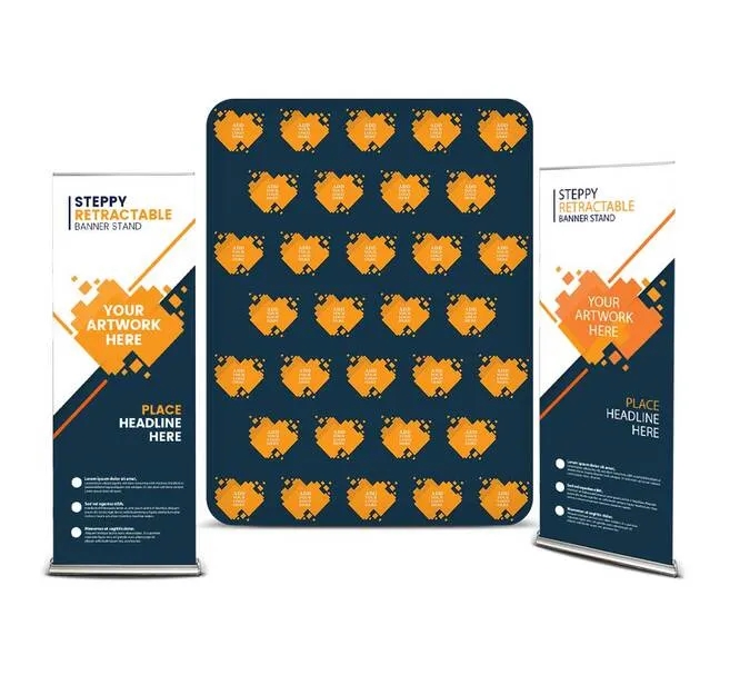 Step & Repeat Wall Box Display Package 4