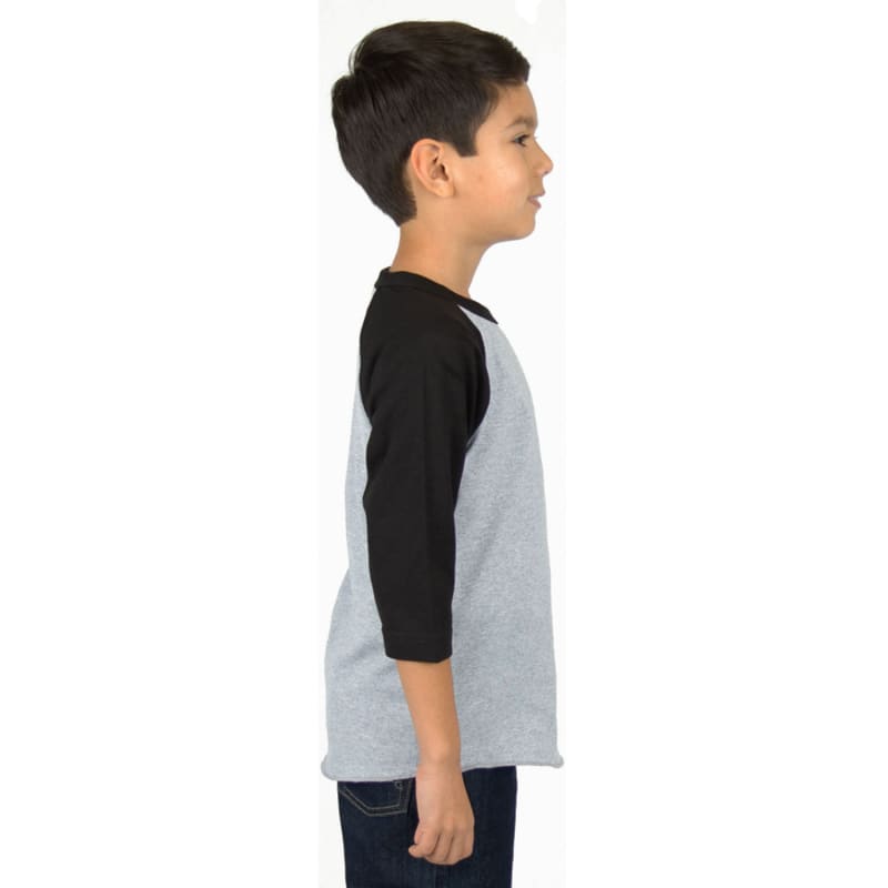 Shaka Wear Youth Three-Quarter Sleeve Raglan 18