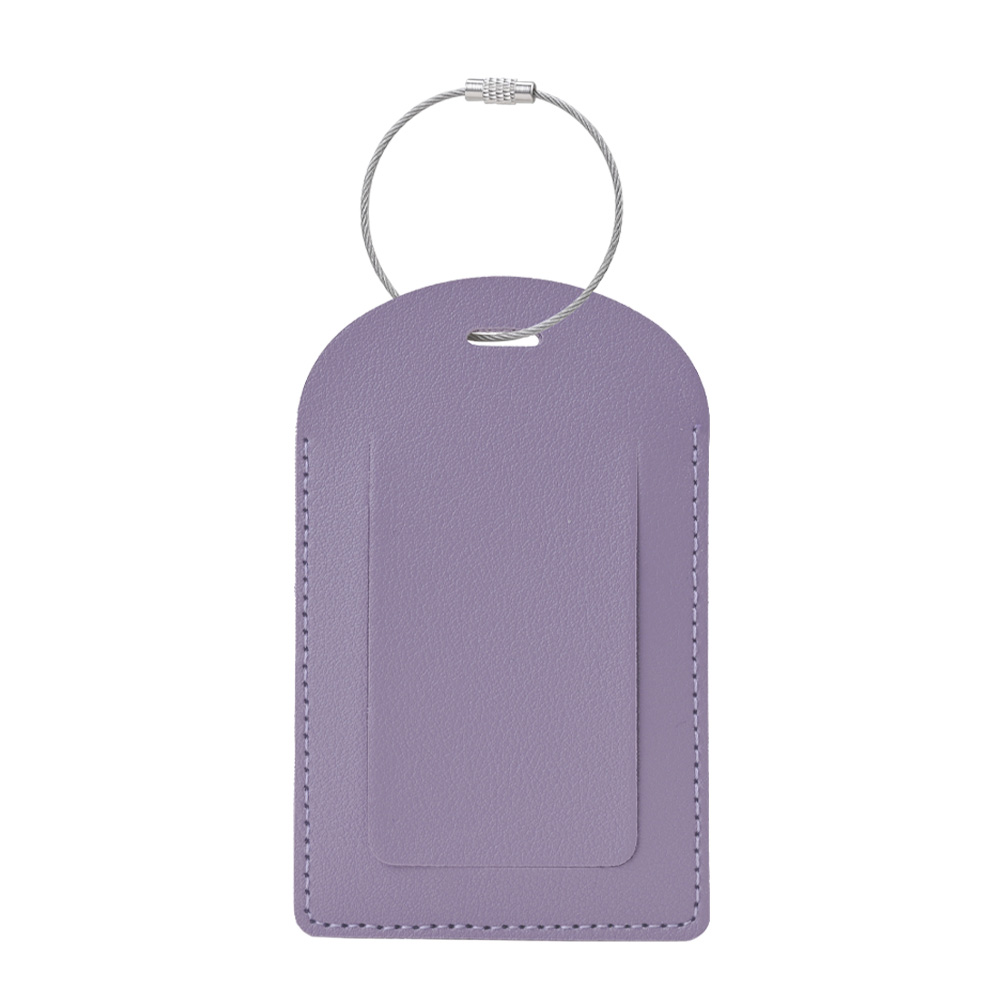 Vegan Leather Luggage Tag With Custom Logo 9
