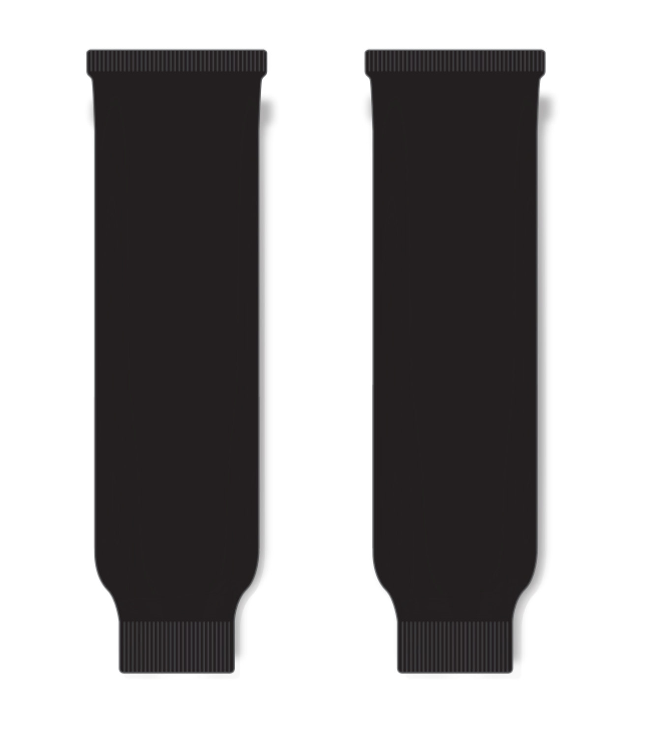 Knitted Solid Hockey Socks HS630-G152 35