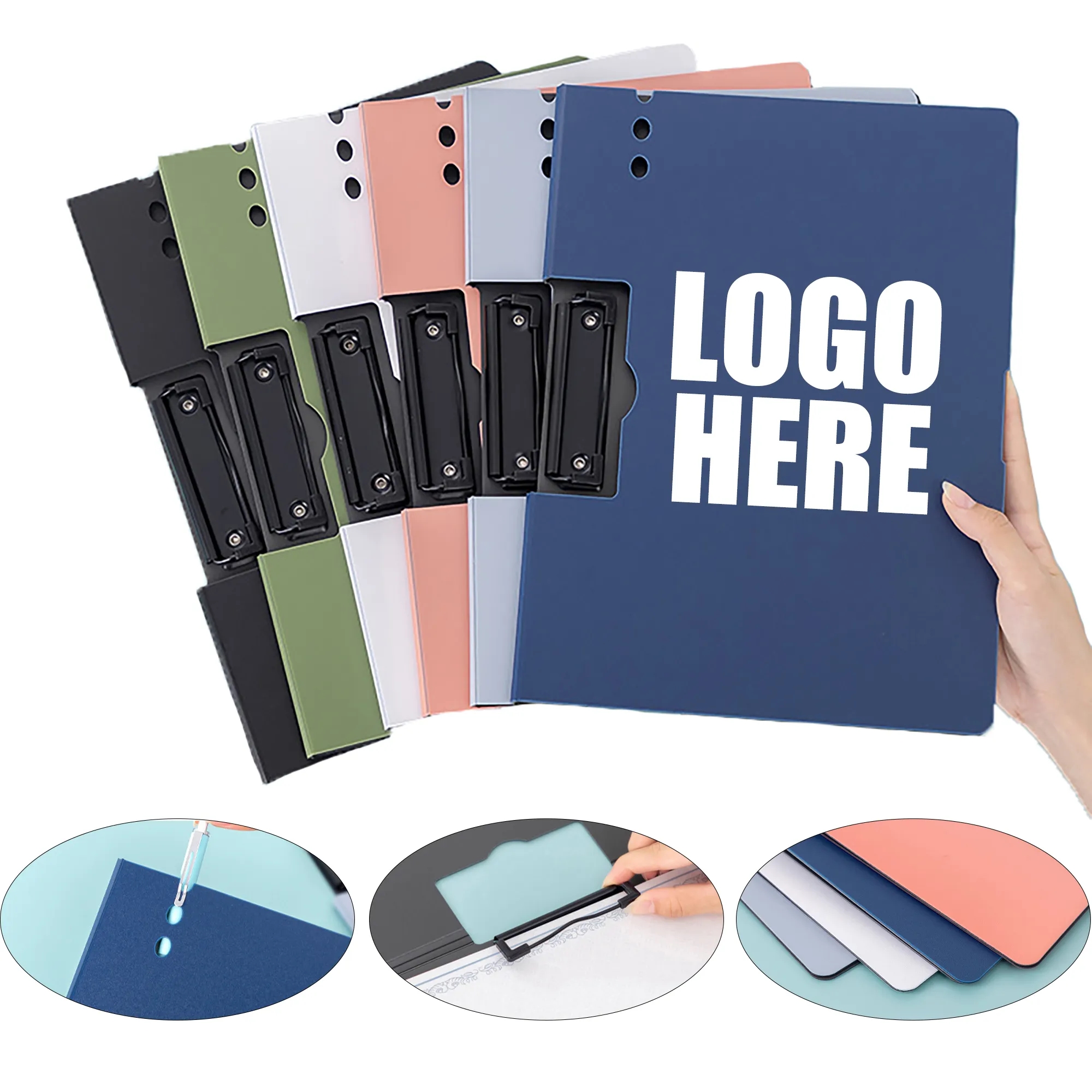 PP Foam Folder Metal Clip 8