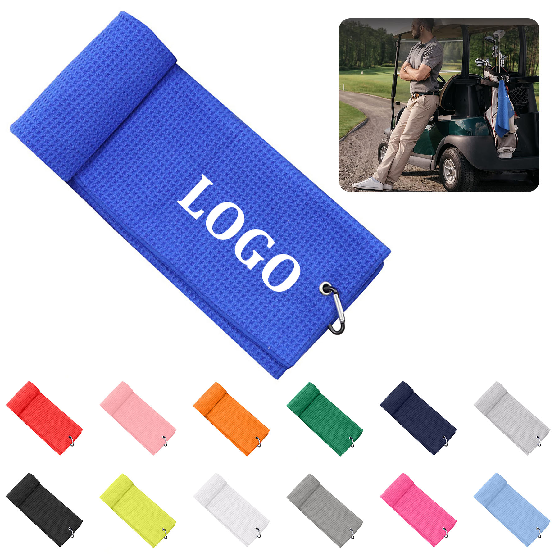Microfiber Golf Towel 18
