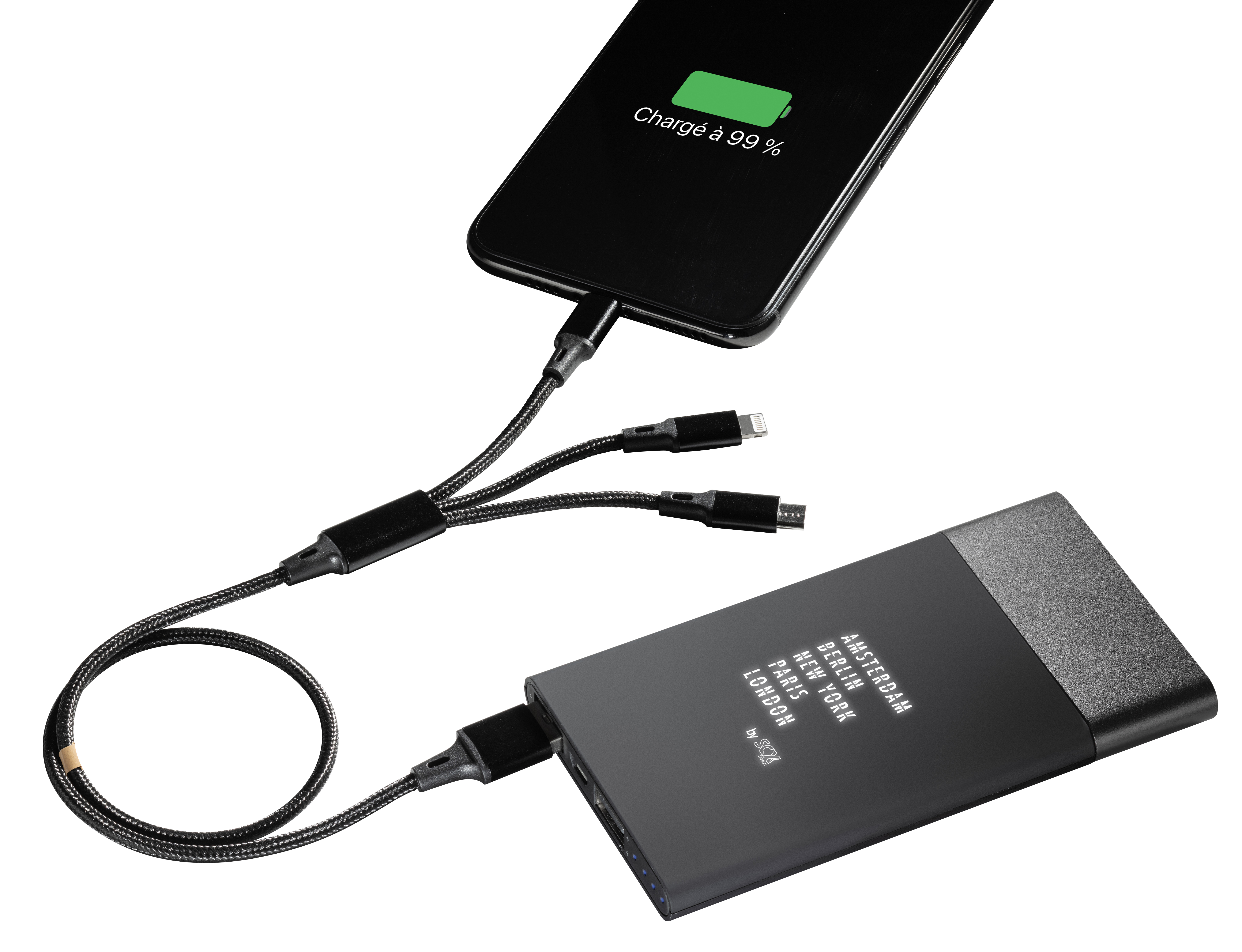 SCX Innovative Design™ Power Bank Clever 5000 mAh 23