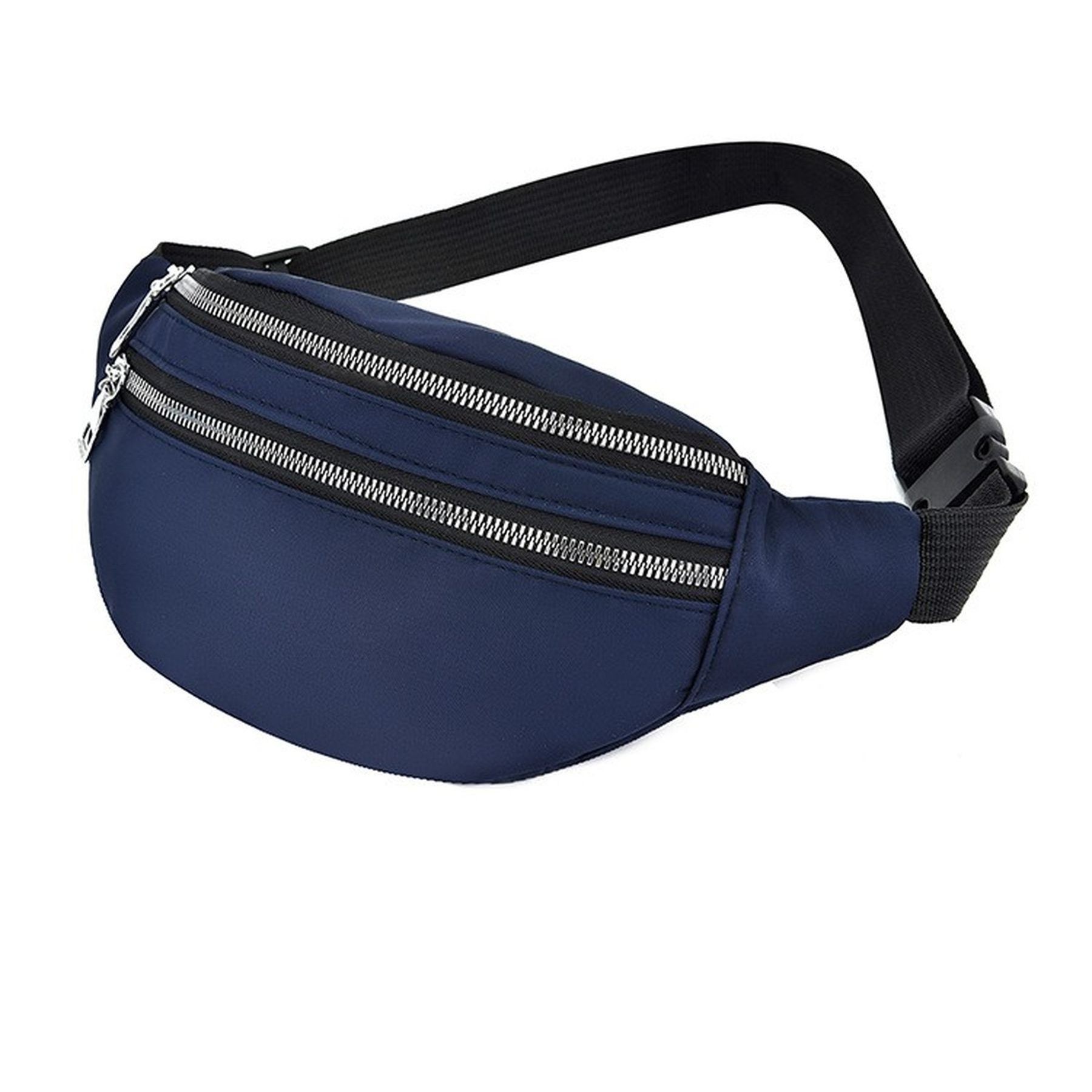 Sports Zipper Fanny Pack Travel Oxford Waist Bag 3