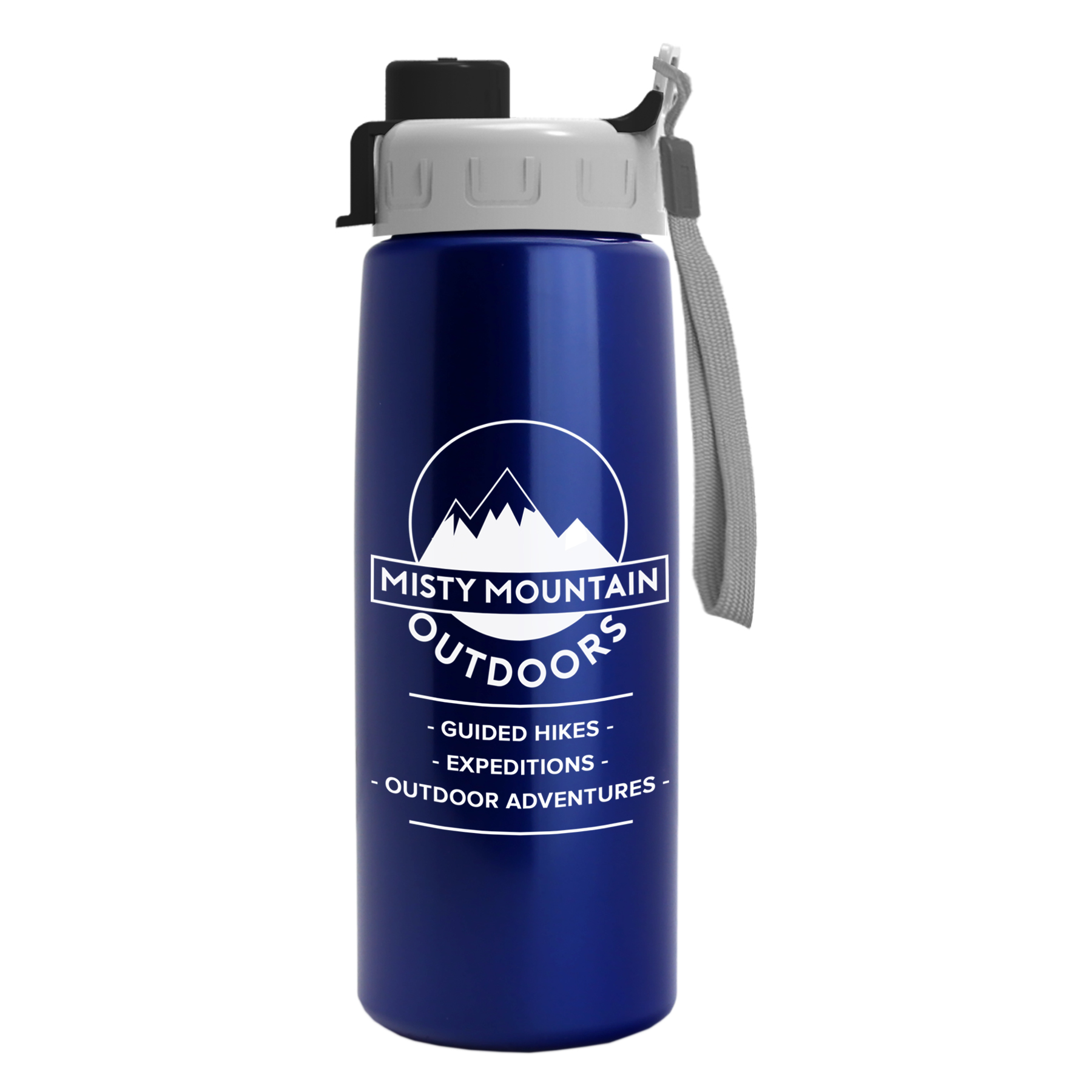 Metalike Flair - 26 oz. Tritan Metalike Bottle with Quick snap, custom water bottle with logo imprint 4