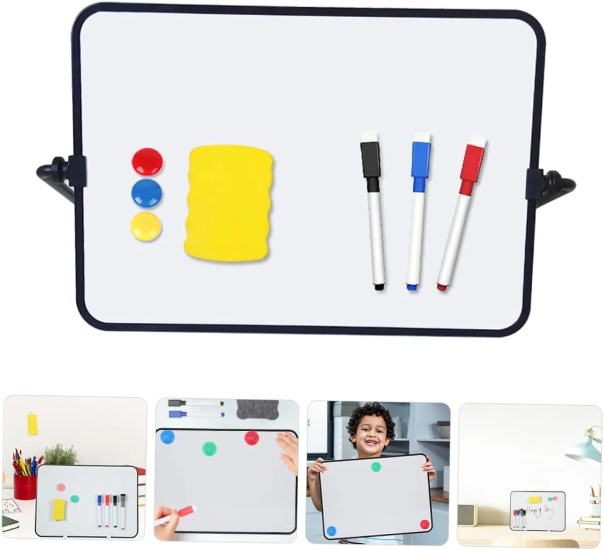 Double-sided Mini A4 Size Magnetic Whiteboard 3