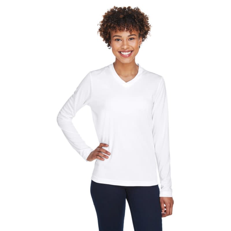 Team 365 Ladies Zone Performance Long-Sleeve T-Shirt 1