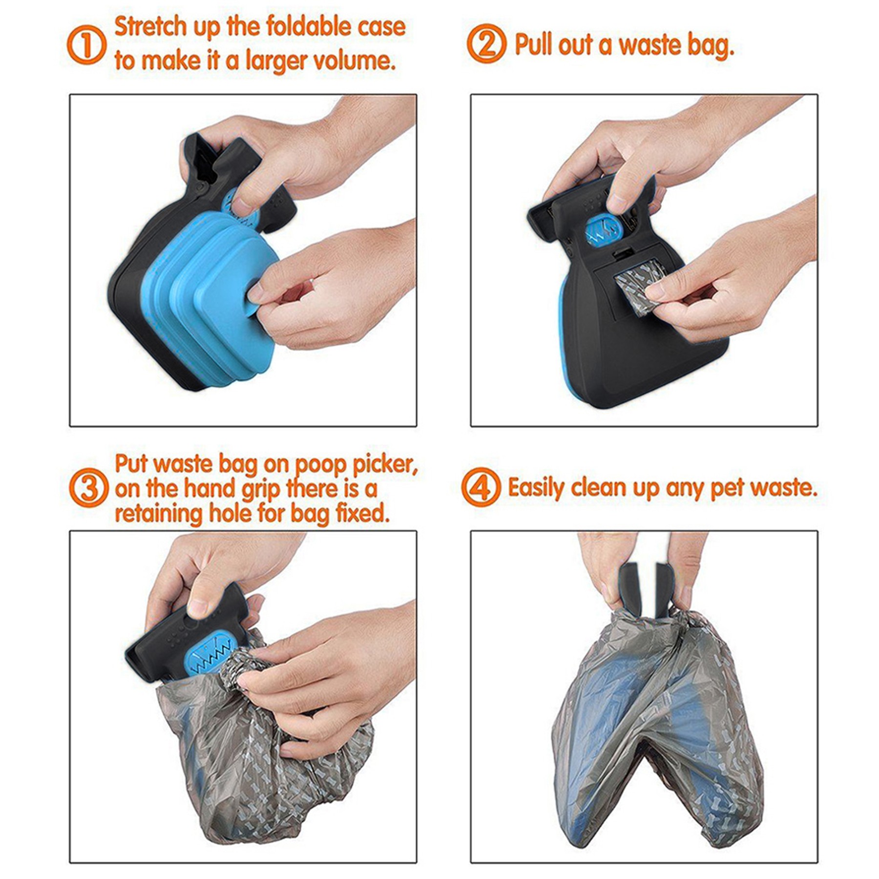 Portable Pet Foldable Poop Picker 3