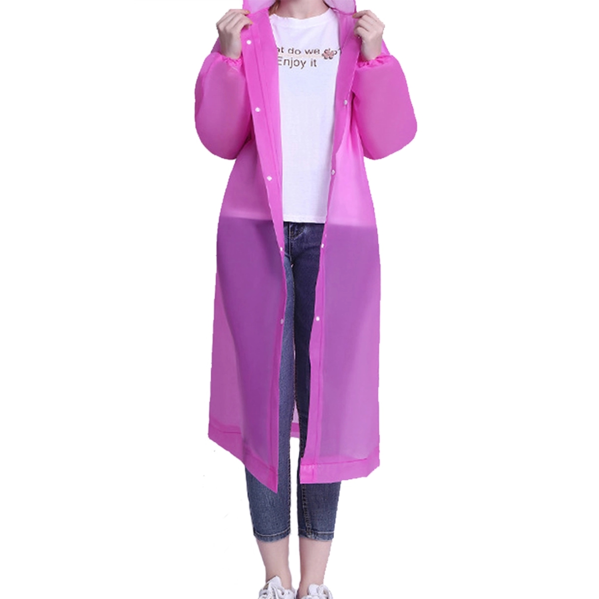 EVA Adult Rain Poncho Coats 7