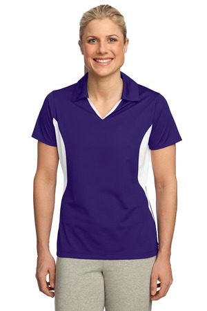 Sport-Tek® Women's Side Blocked Micropique Sport-Wick Polo 47