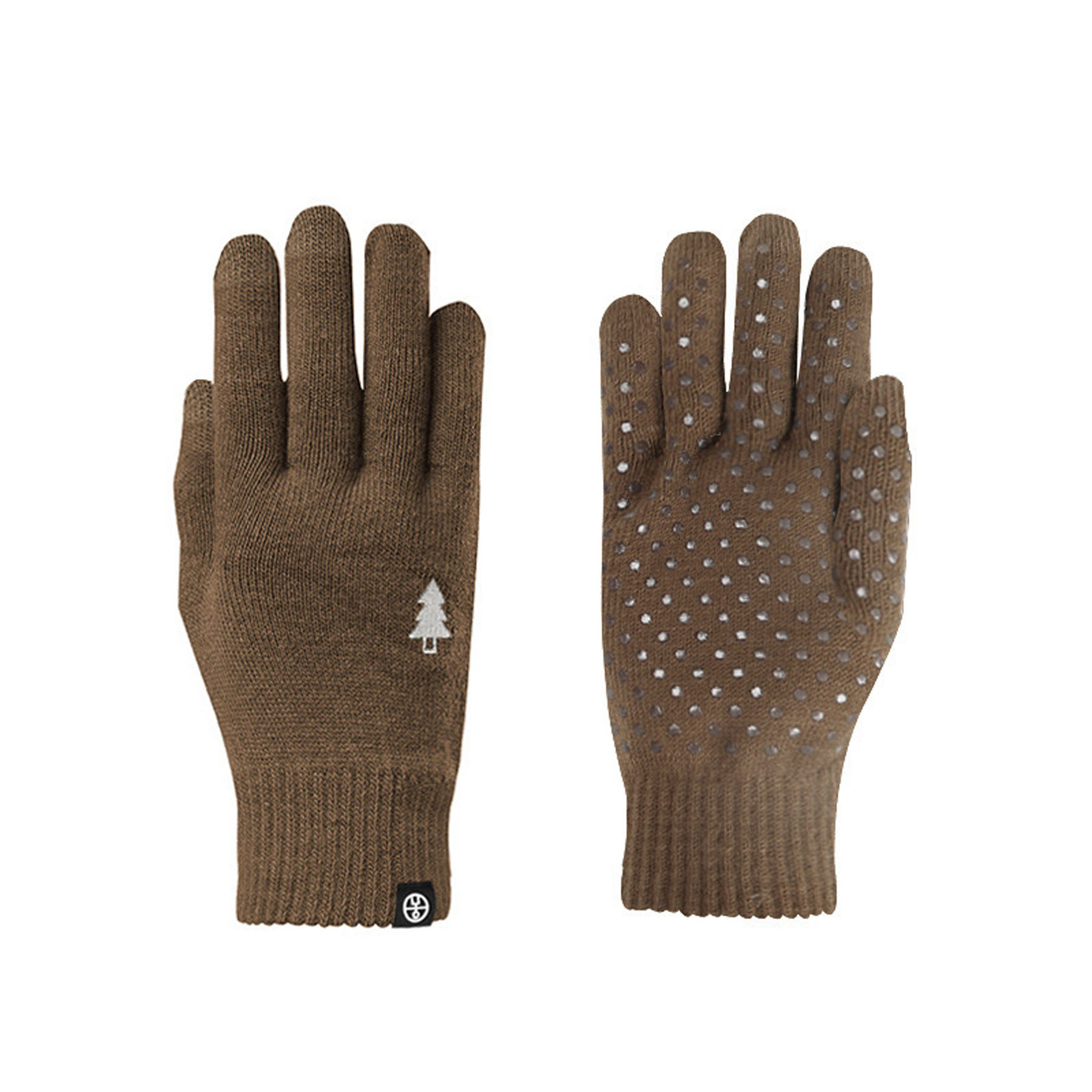 Anti-Slip Embroidered Knit Gloves 8