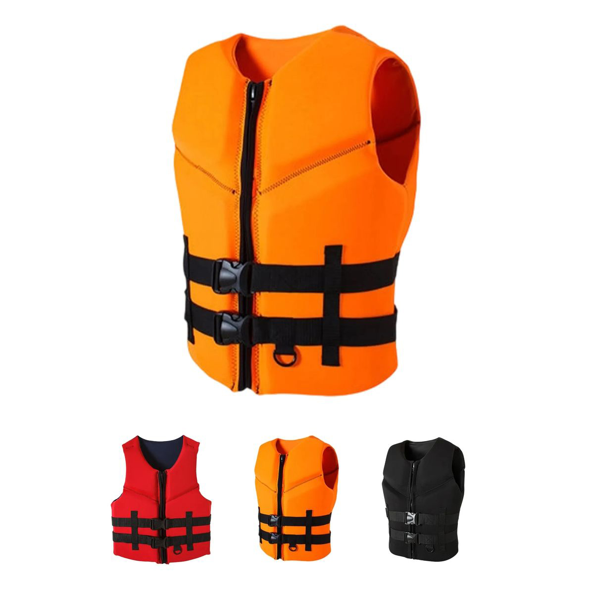 Buoyant Neoprene Life Vest for Boating and Kayaking 6