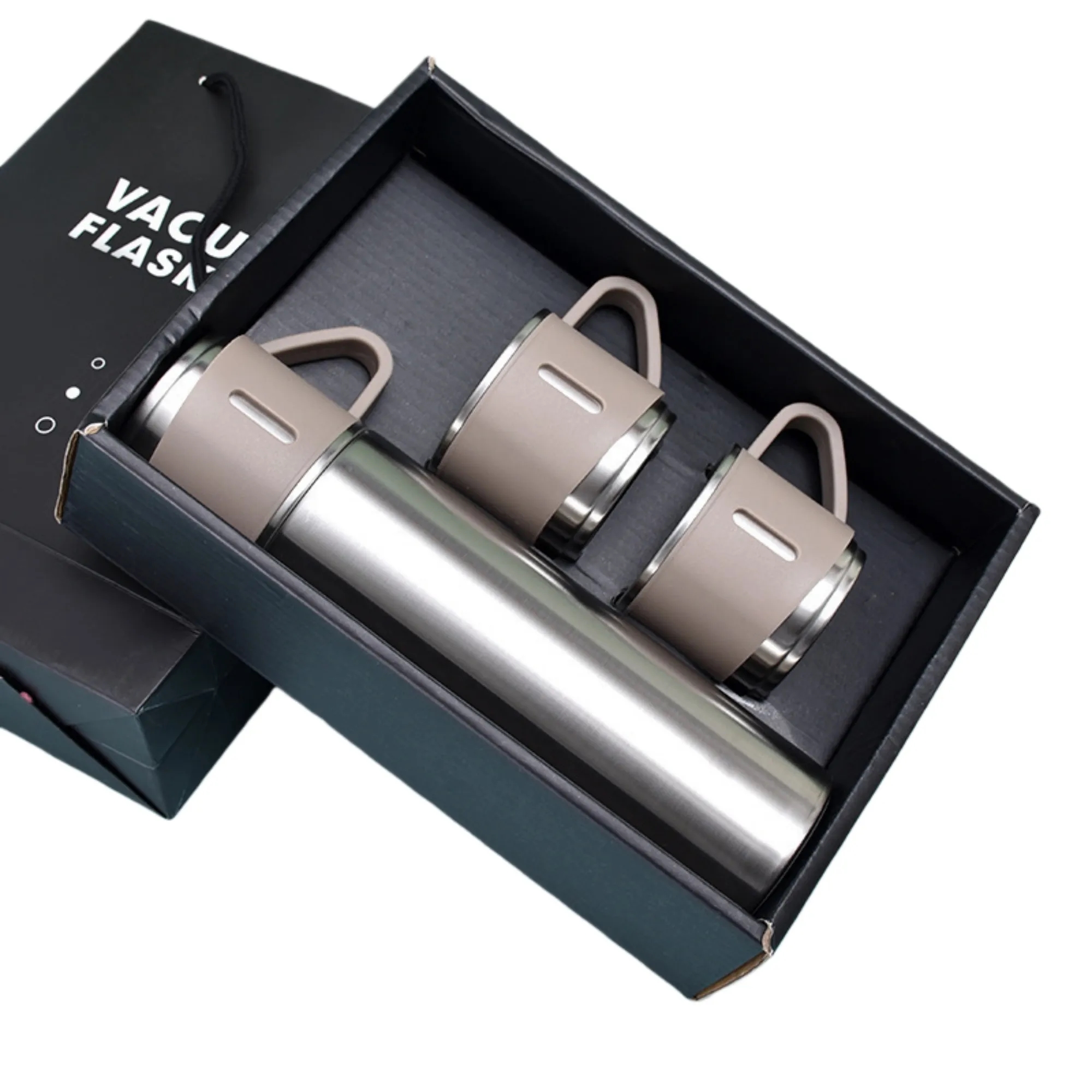 Stainless Steel Tumbler Gift Set Custom Logo Box 4