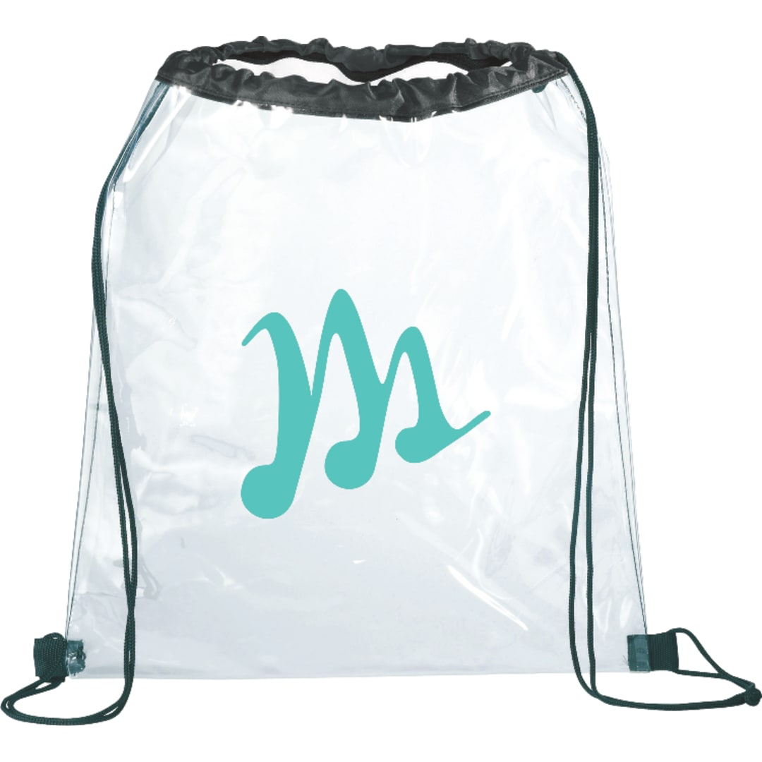 Rally Clear Drawstring Bag 50