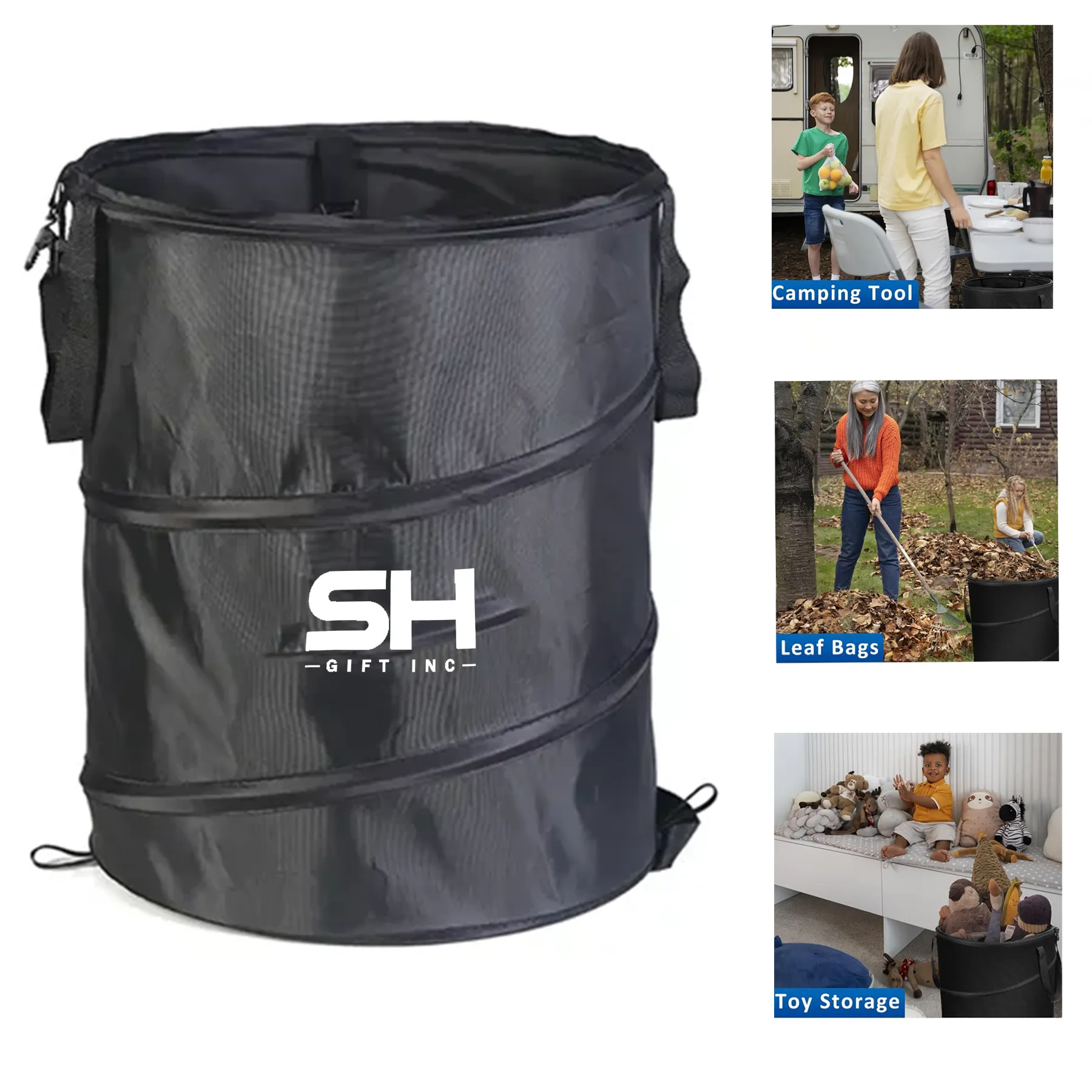 Camper Collapsible Trash Can 2
