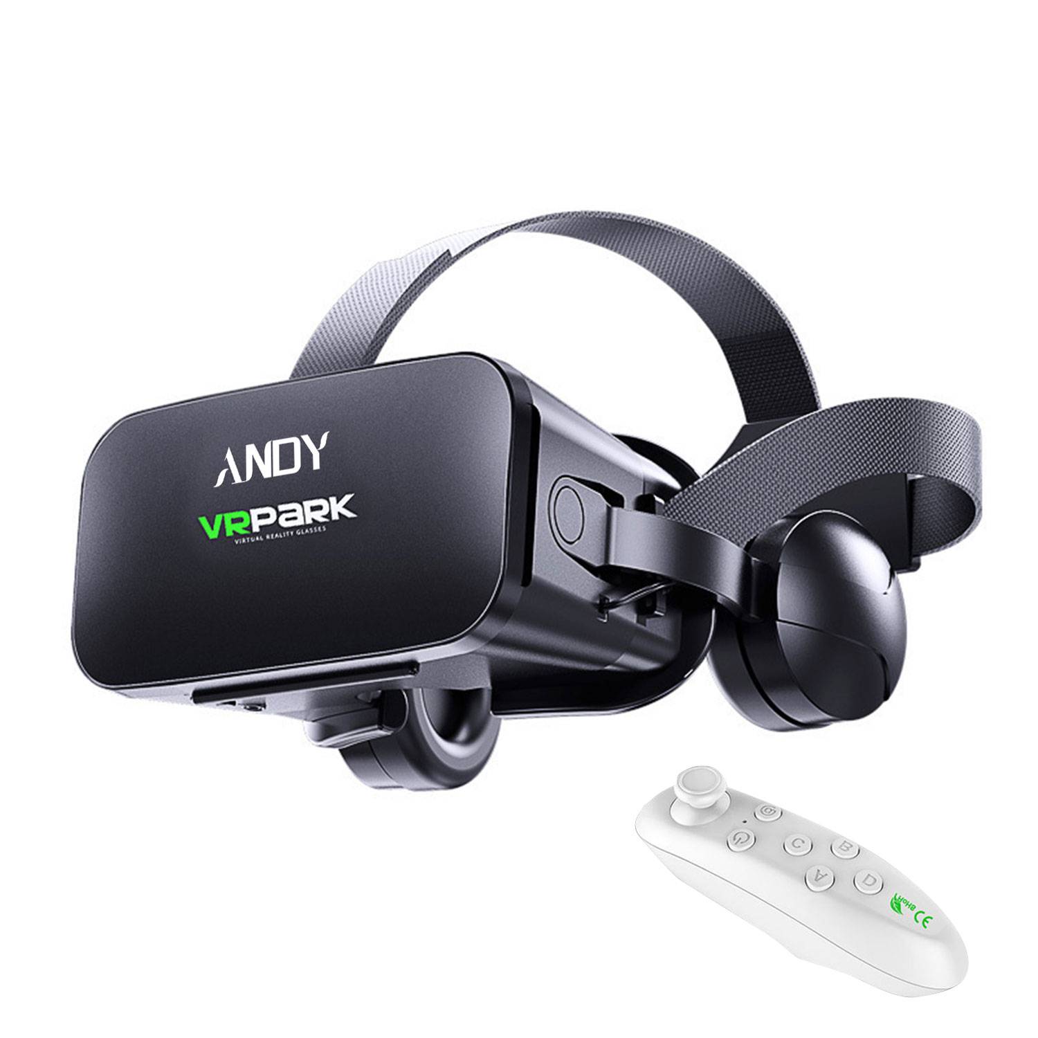 Vr Headset W/ Remote Controller 1