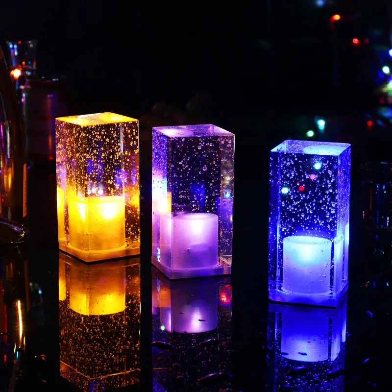 Rechargeable Led Crystal Night Light 1