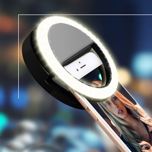LED Selfie Ring Fill Light Battery Powered For Phone 3