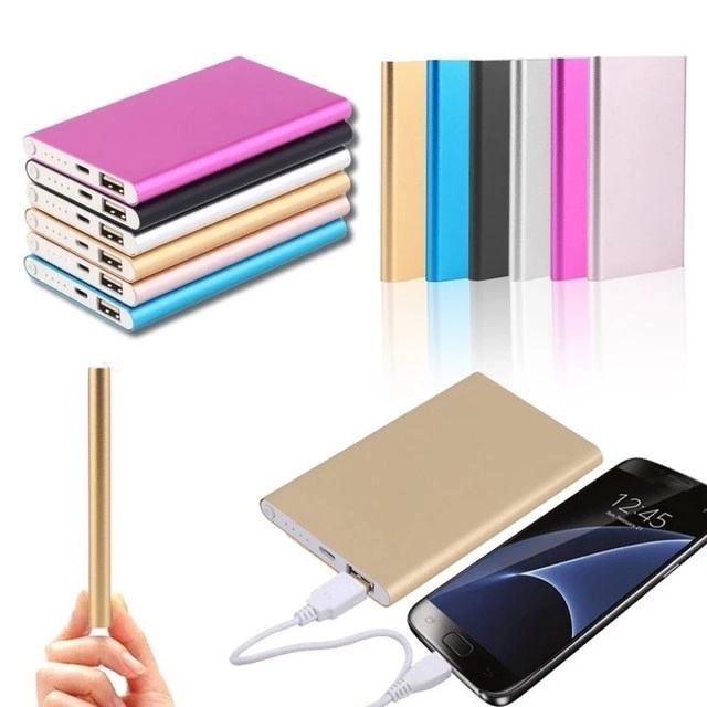 Stock & Quick Ship 5000mah Slim Metal Charger w/ Custom Logo 6