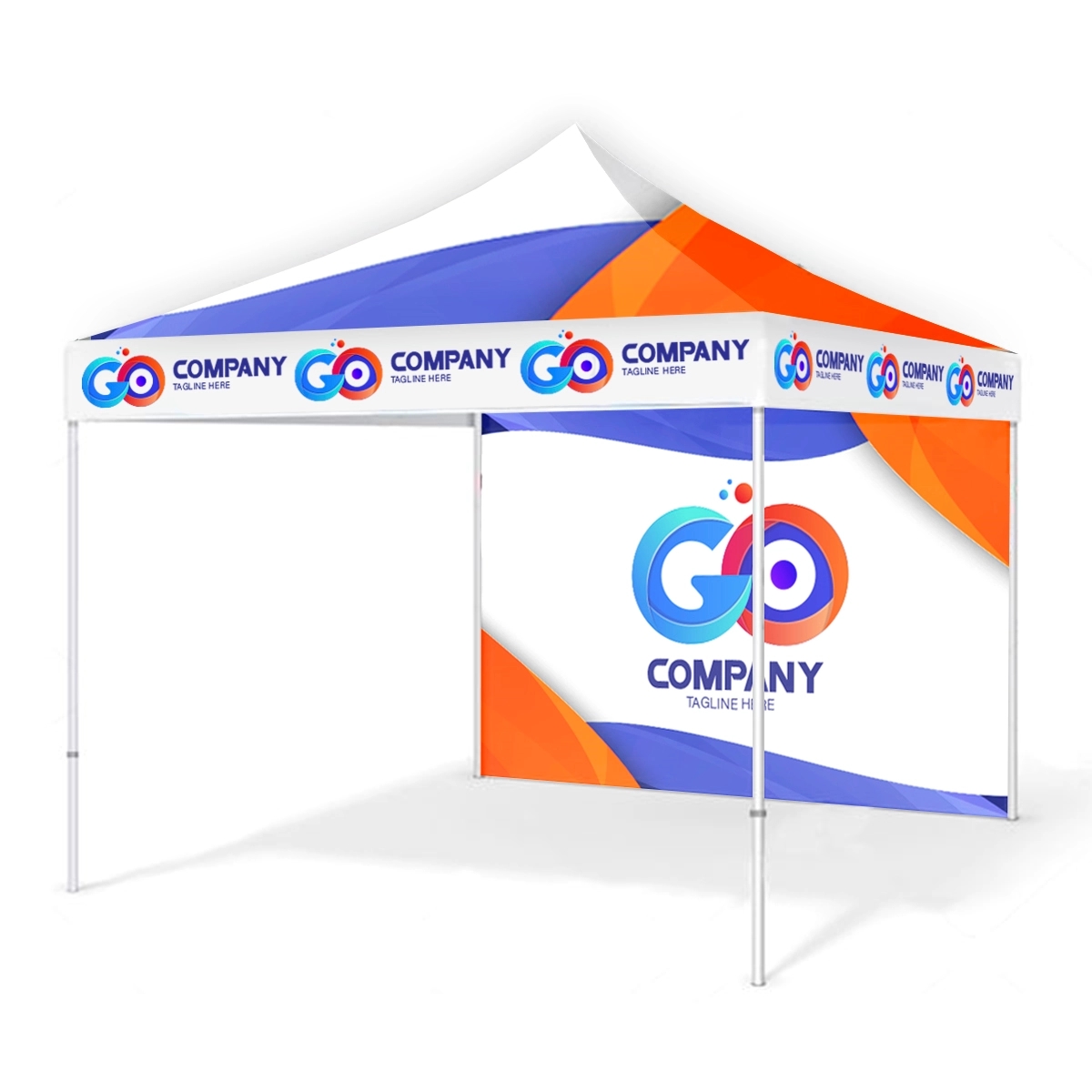 Custom Full Wall of Event Tent - Digital Print 2