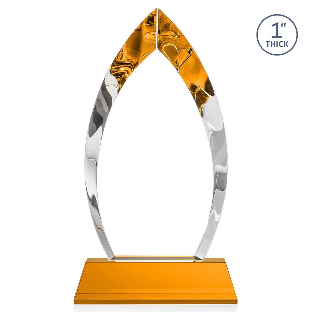 Marinello VividPrint™ Award on Base - Amber 10