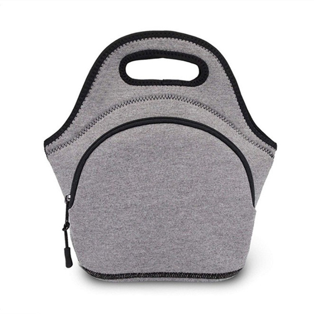 Insulated Waterproof Lunch Tote Box for Work Travel & Picnic, custom lunch bag with logo imprint 2