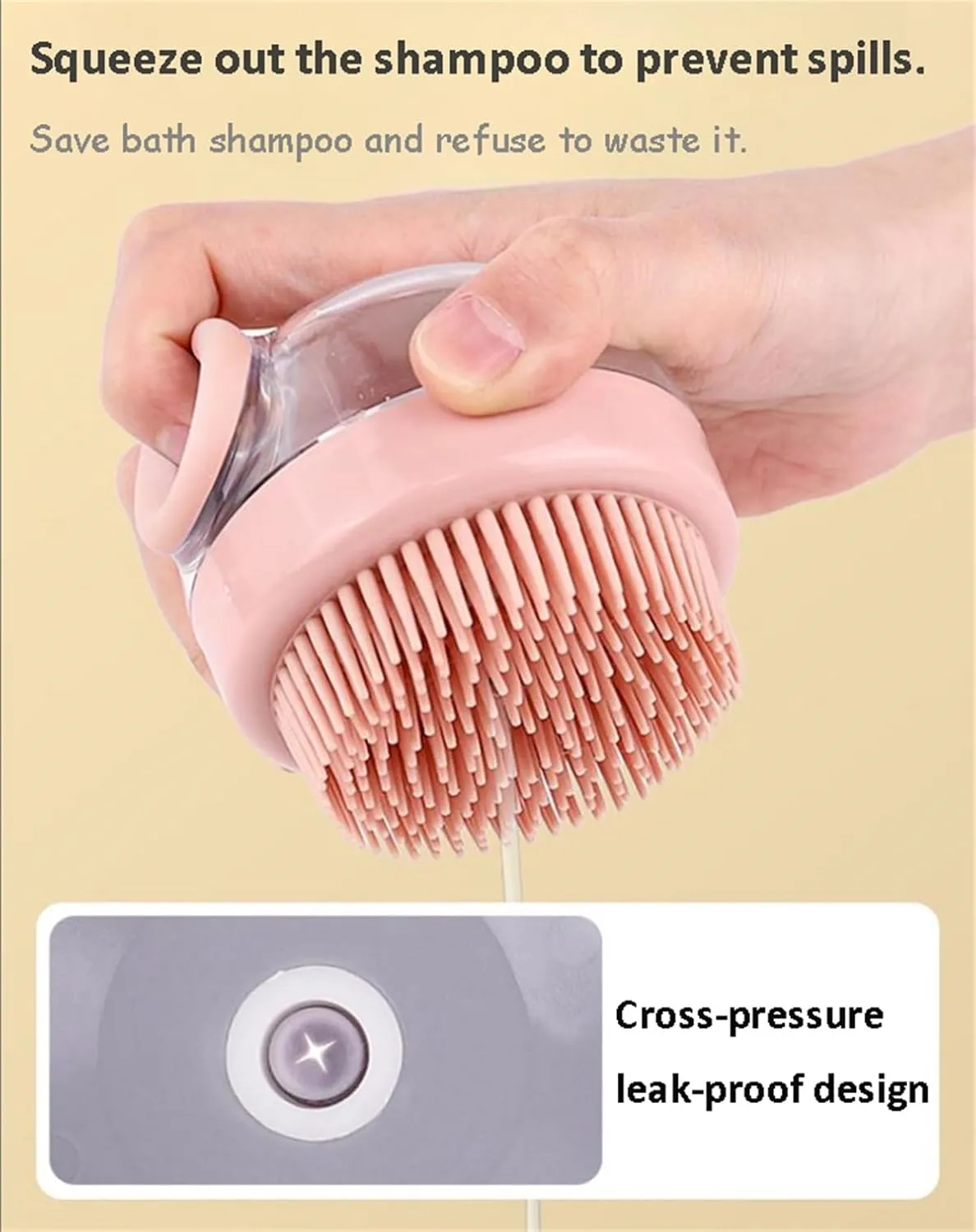 Dog Bath Scrubber Brush 9