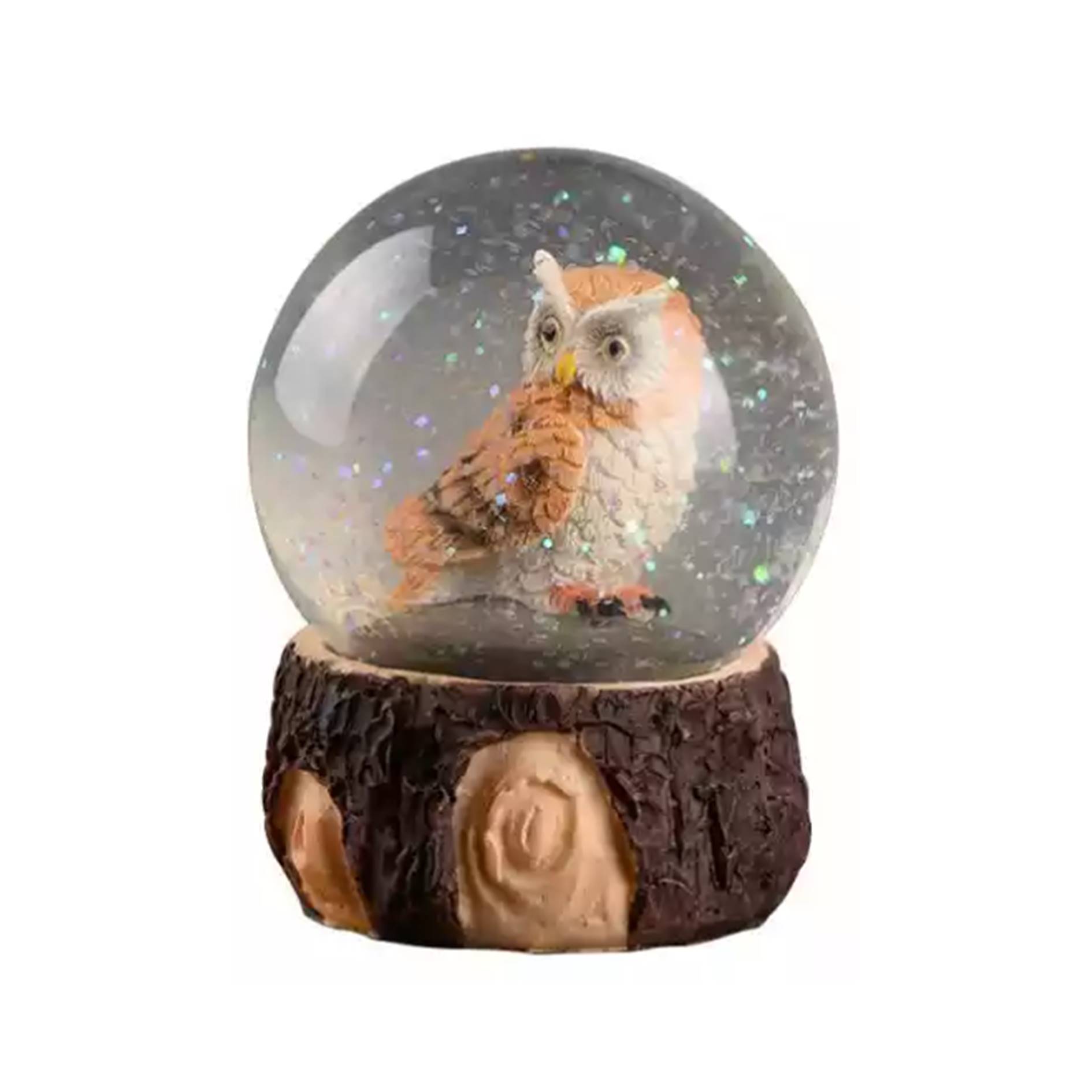 Custom Resin Nordic Owl Snow Ball 1
