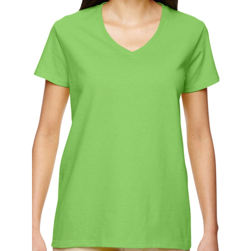 Gildan Heavy Cotton™ Ladies 5.3 Oz. V-Neck T-Shirt 6