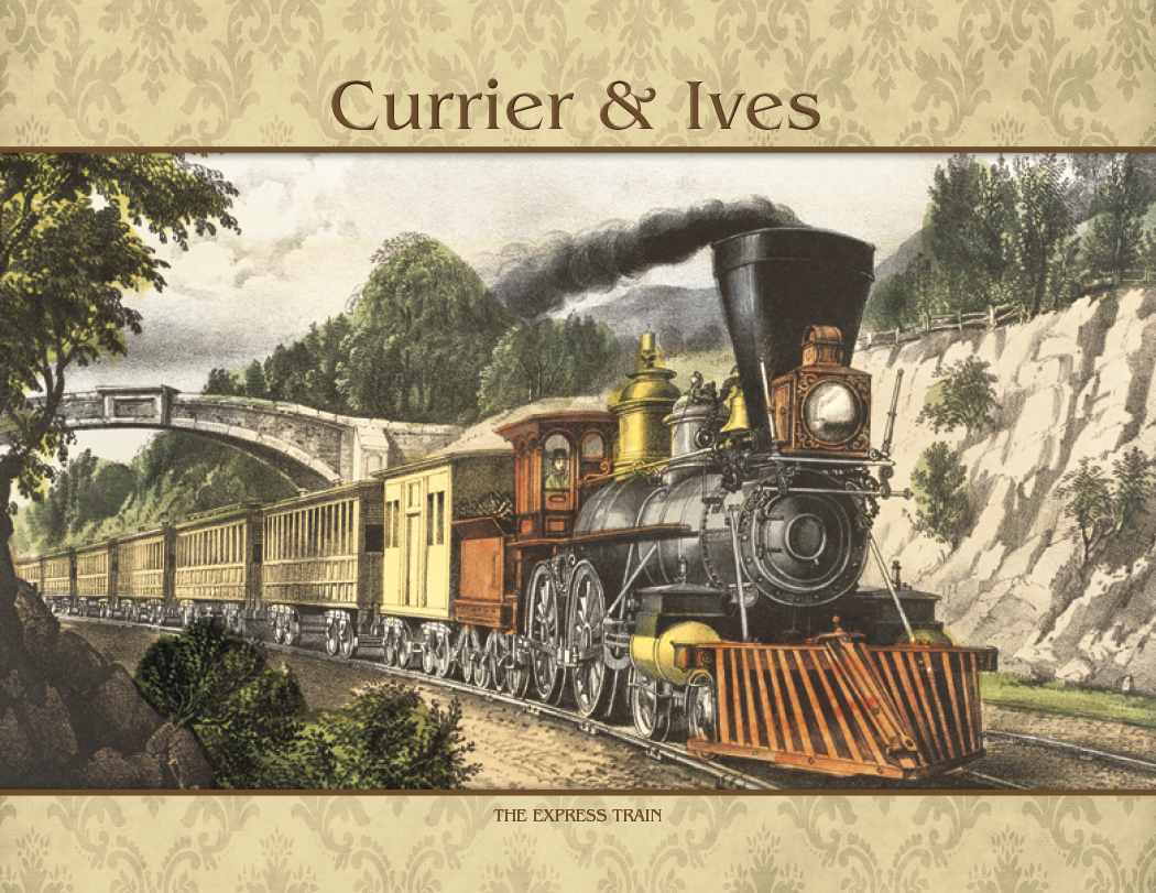 Good Value™ Currier & Ives - Stapled Calendar 48