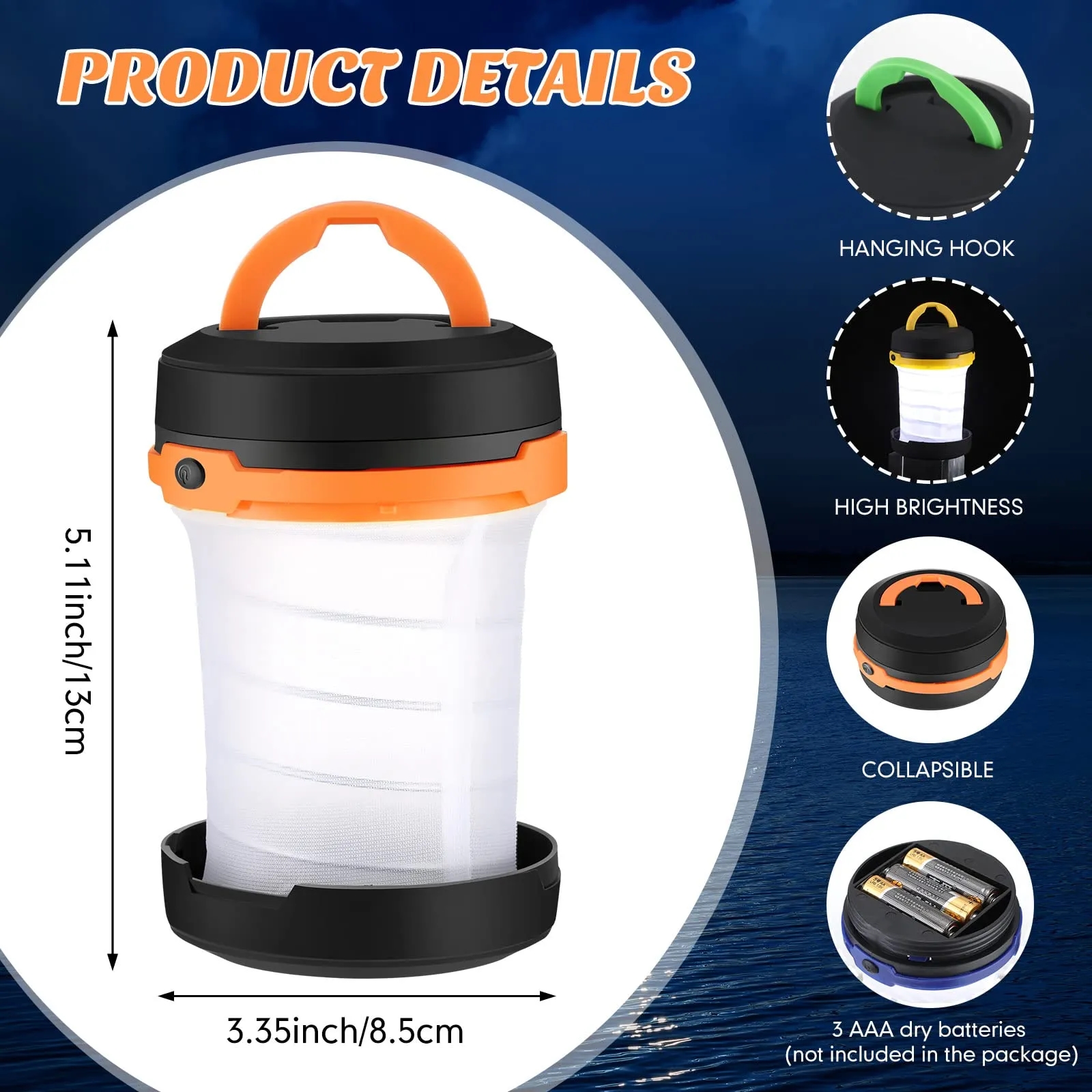 Collapsible Camping Lantern 4