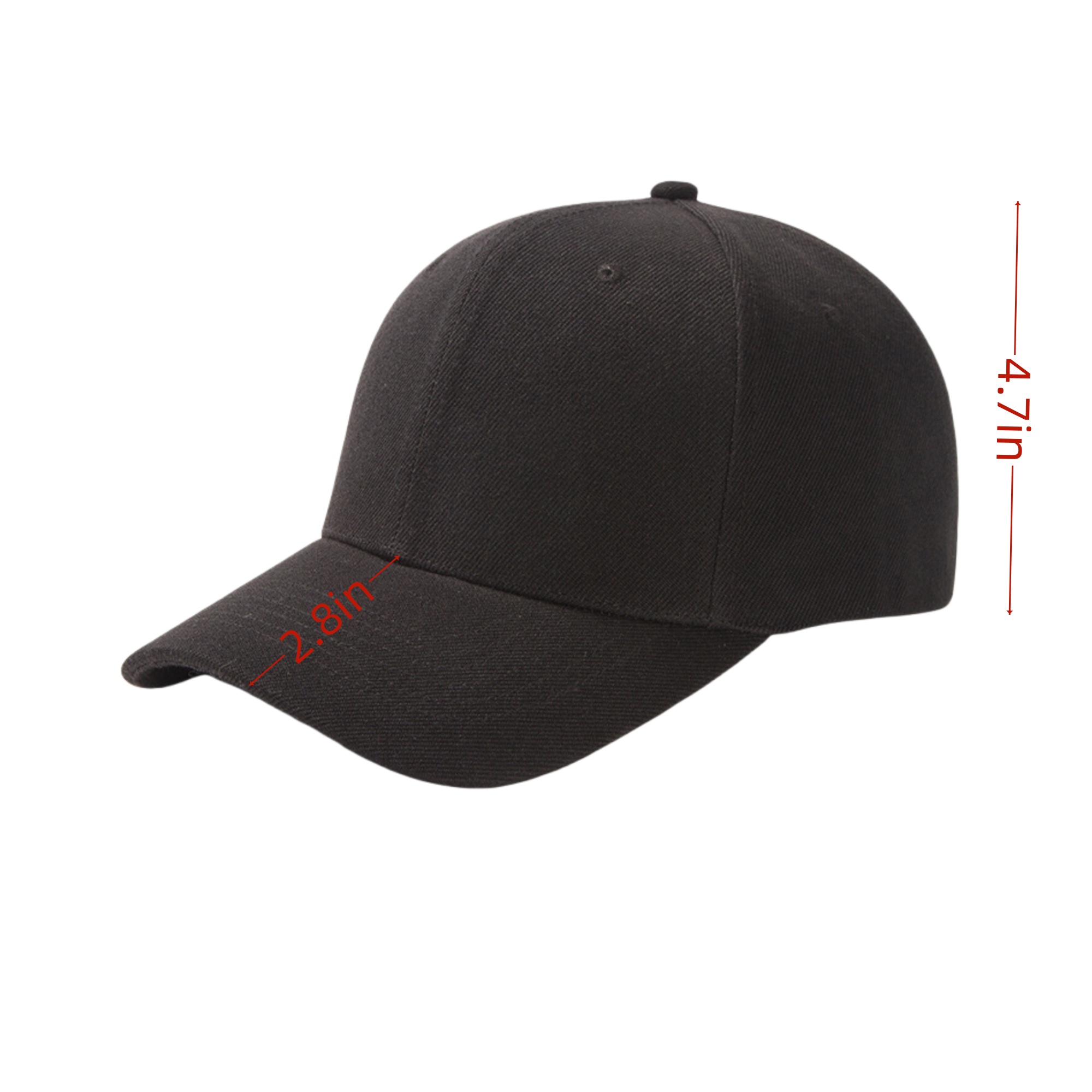 Breathable Cotton Baseball Cap For Shade 2