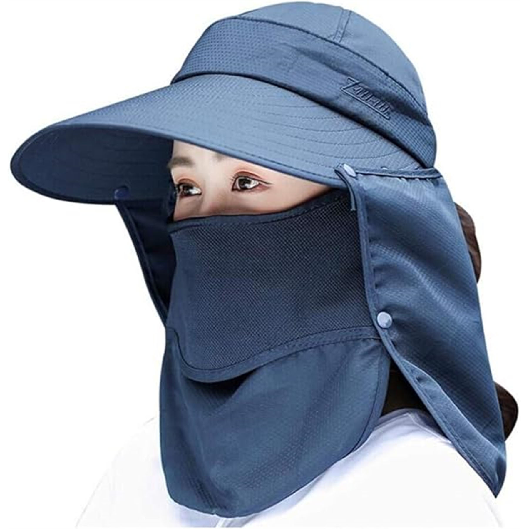 Multifunctional Wide Brim Sun Hat 2