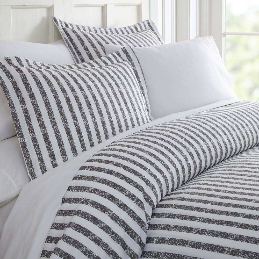 Duvet Cover Sets - Gray King 3 Piece, promotional household item with logo imprint 2