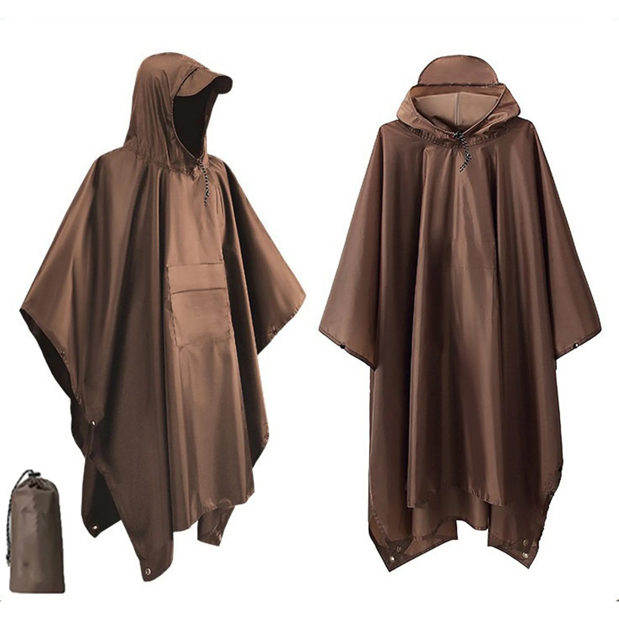 Multifunctional PU Coated One-piece Raincoat 4