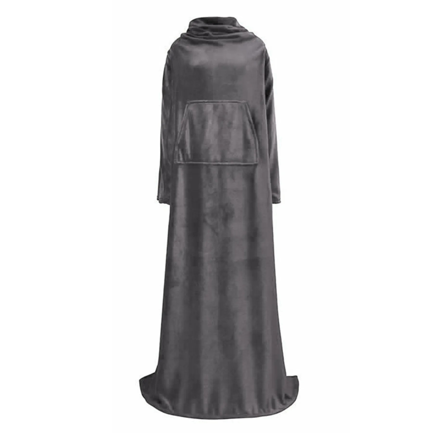 Air Conditioning Flannel Blanket W/ Pocket 2
