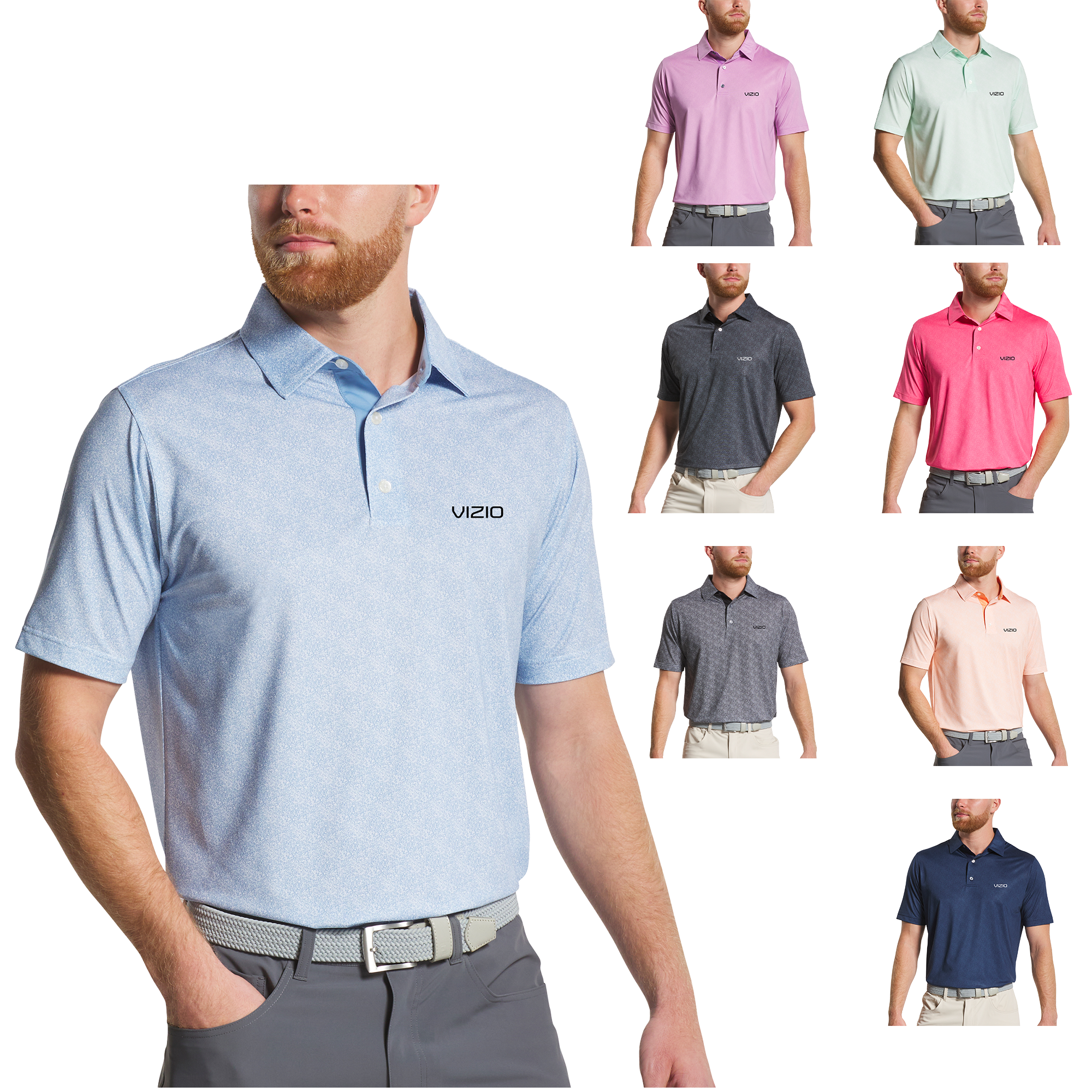 FootJoy Speckle Print Men's Polo 24